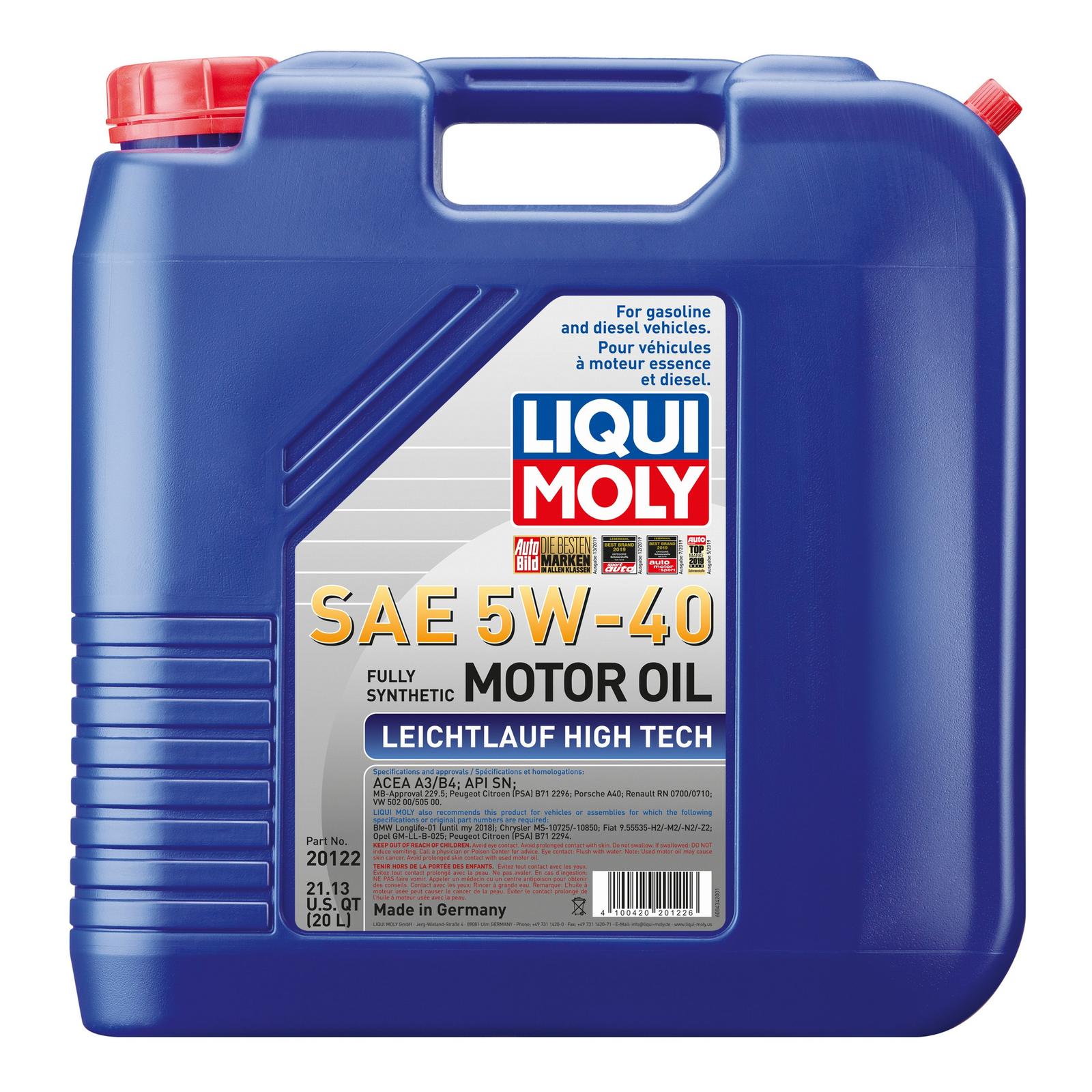 Liqui Moly 20122 Engine Oil