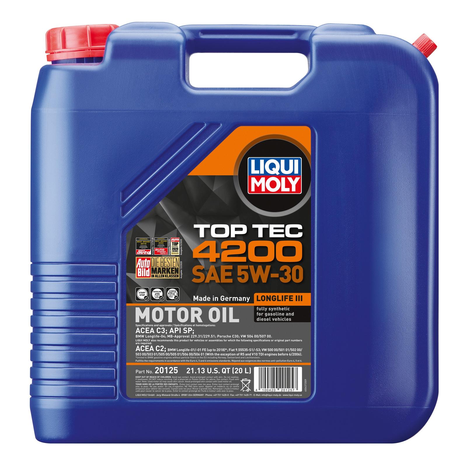 Engine Oil - Liqui Moly 20125