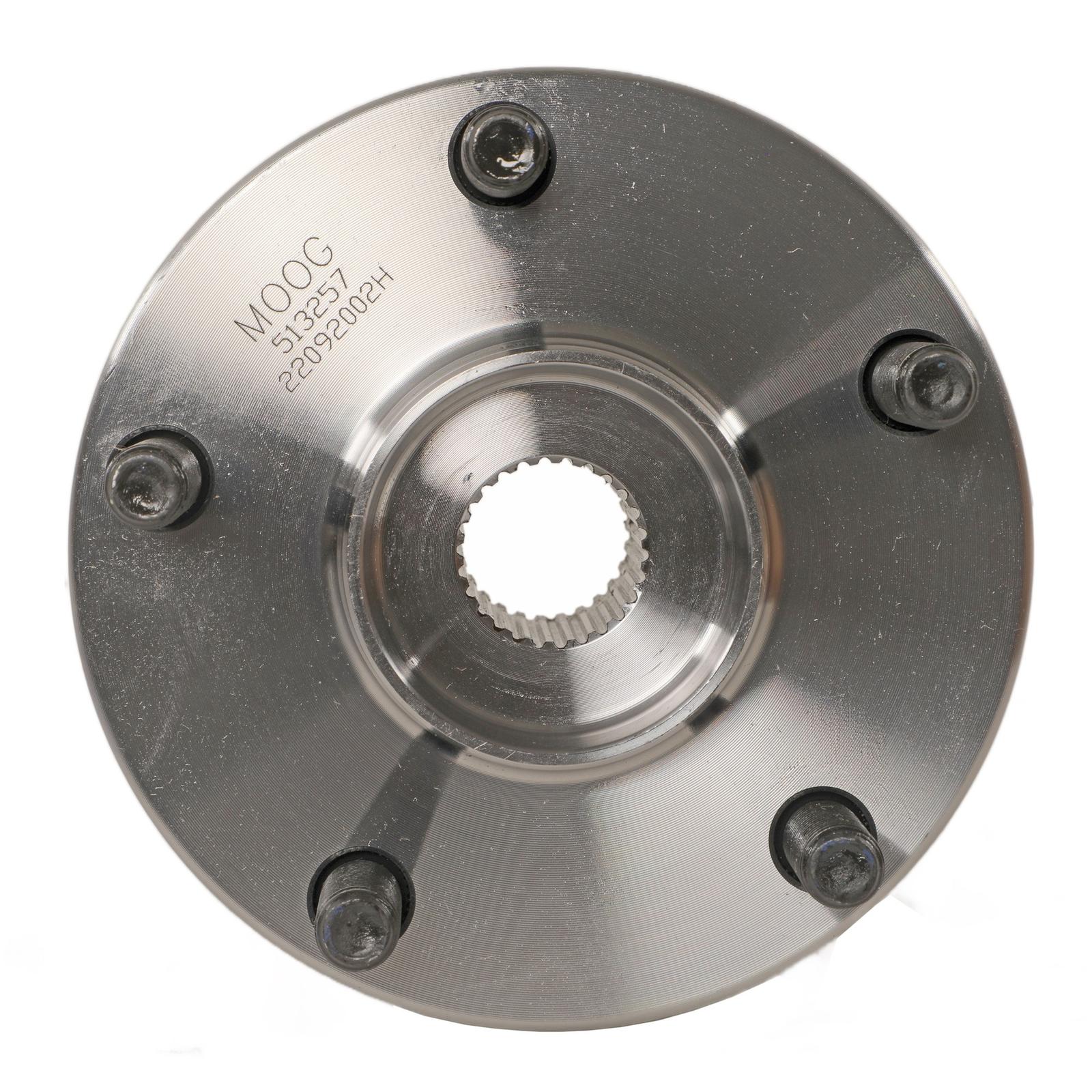 MOOG 513257 Wheel Bearing and Hub Assembly, Front Side