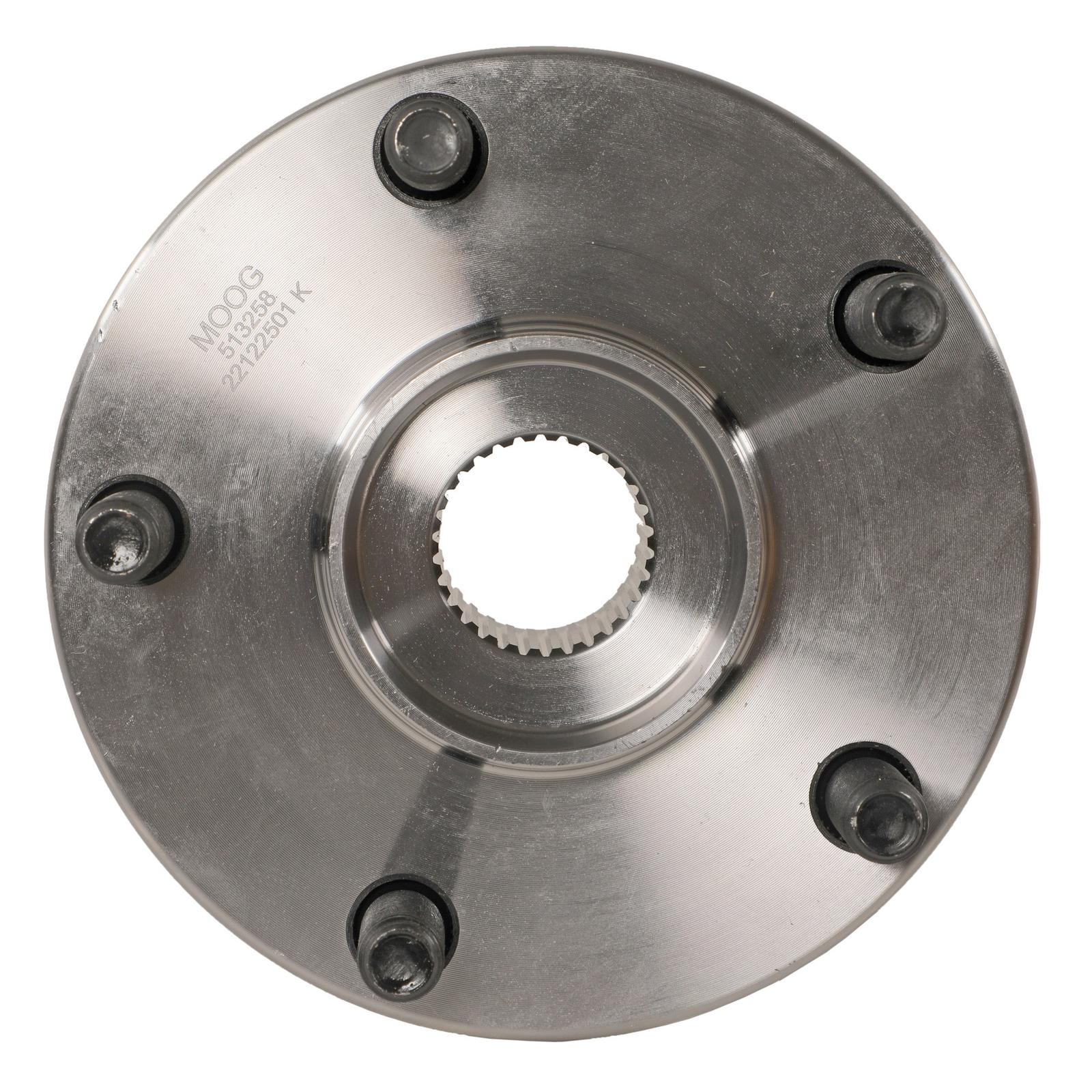 MOOG 513258 Wheel Bearing and Hub Assembly, Front Side