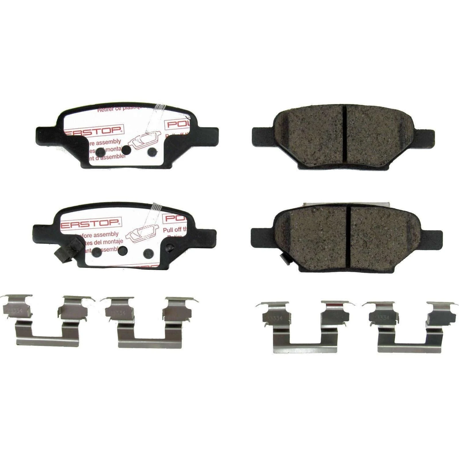 Disc Brake Pad Set - Rear Side - PowerStop NXT-1033
