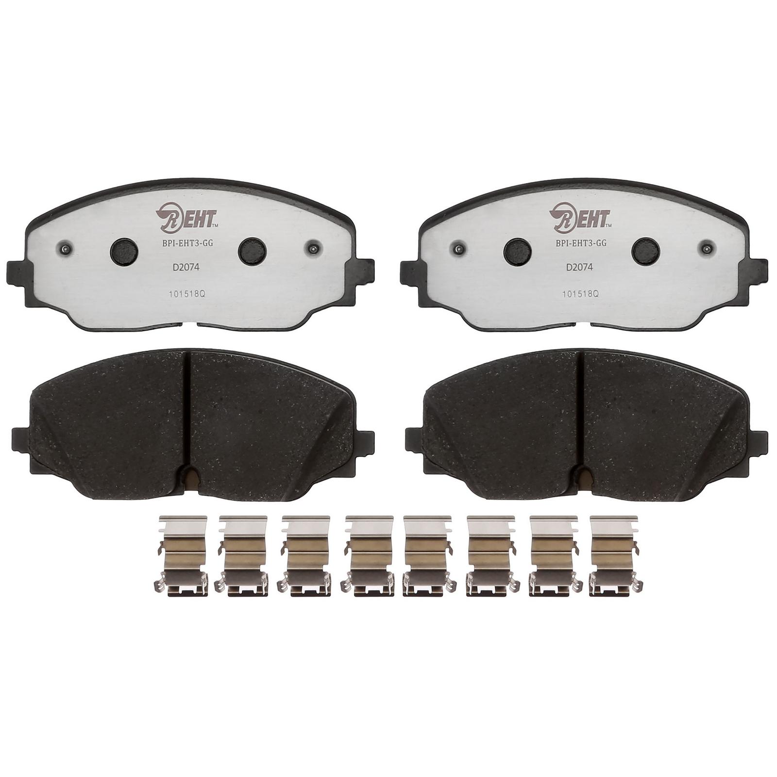 Disc Brake Pad Set - Front Side - Raybestos EHT2074H