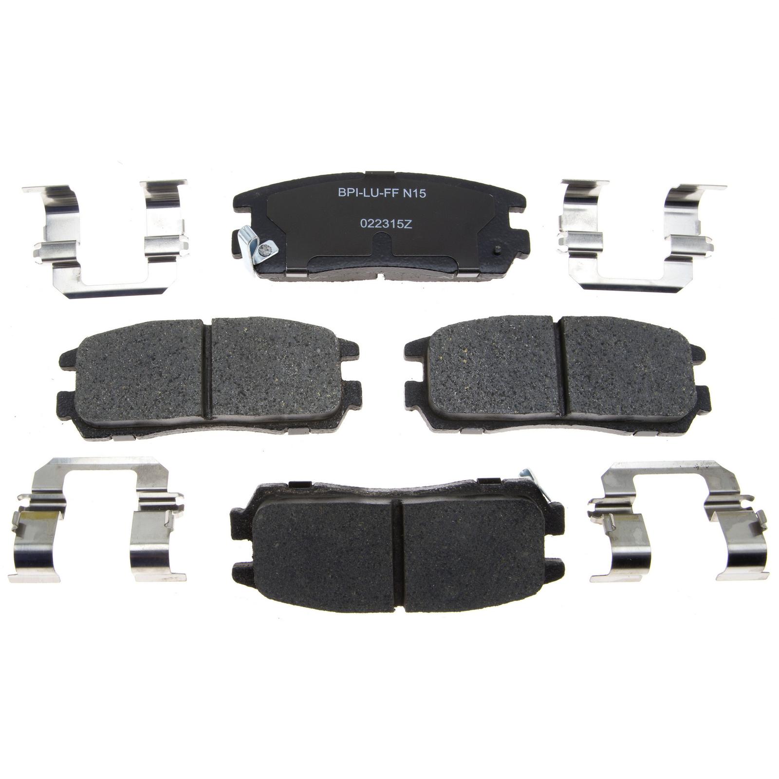 Disc Brake Pad Set - Rear Side - Raybestos MGD580CH