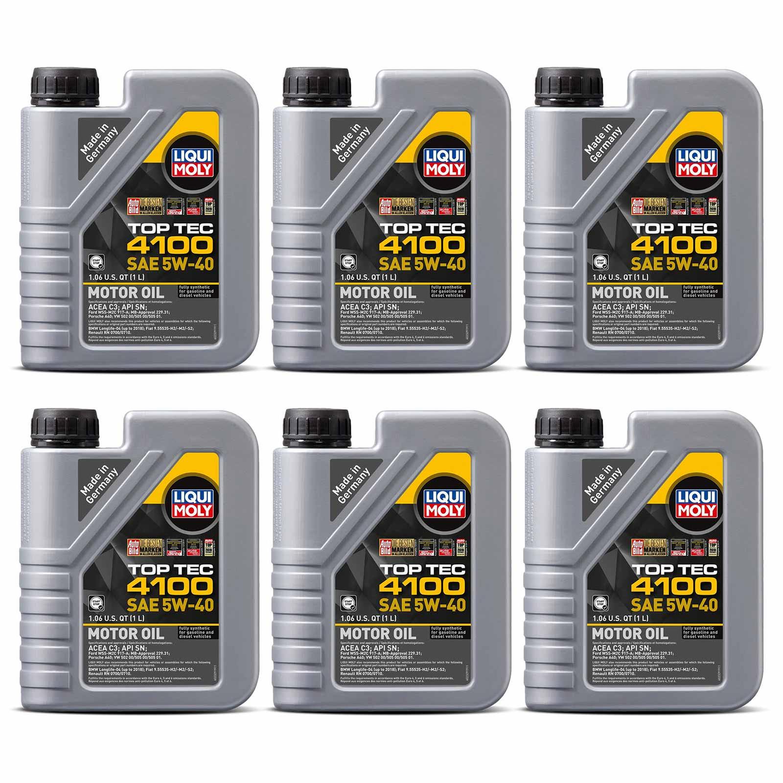 Engine Oil - Liqui Moly 2329, A Set of Six Pieces