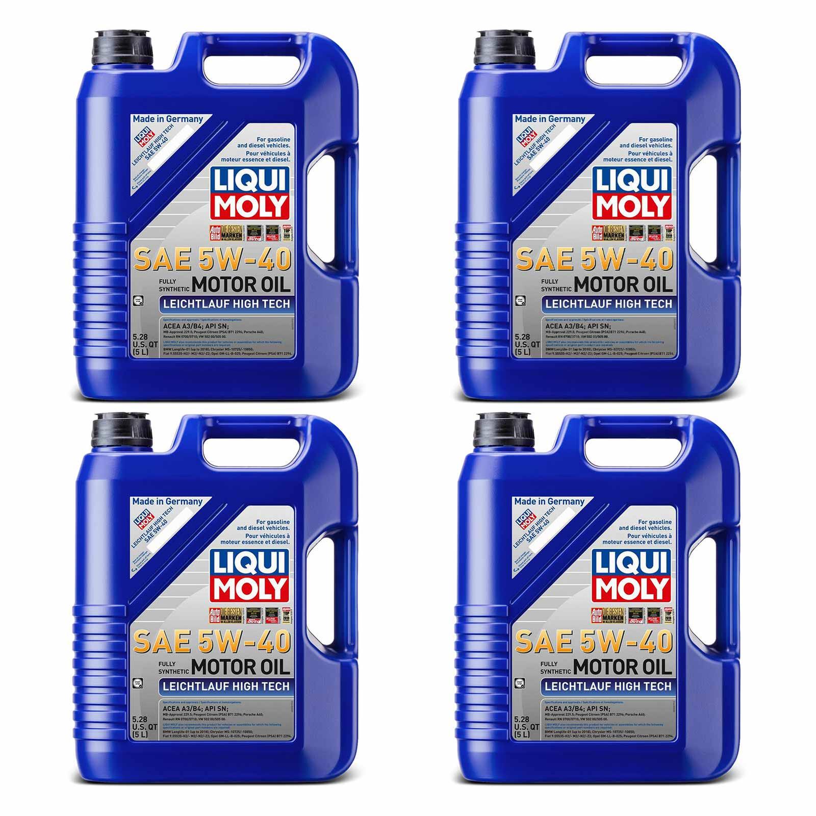 Engine Oil - Liqui Moly 2332, A Set of Four Pieces