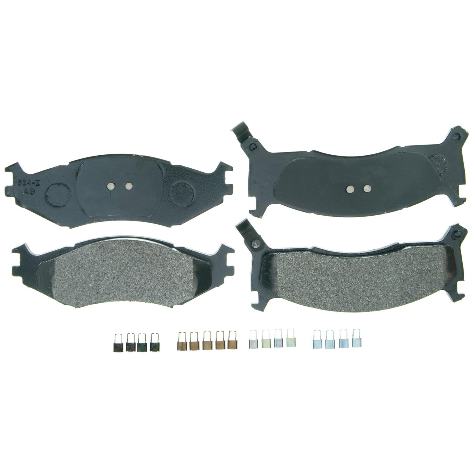 Wagner ZX521 Disc Brake Pad Set, Front Side