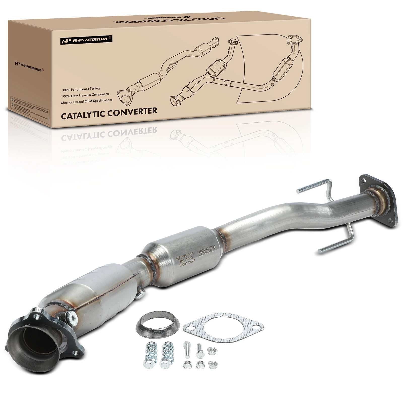 Catalytic Converter with Federal Emissions