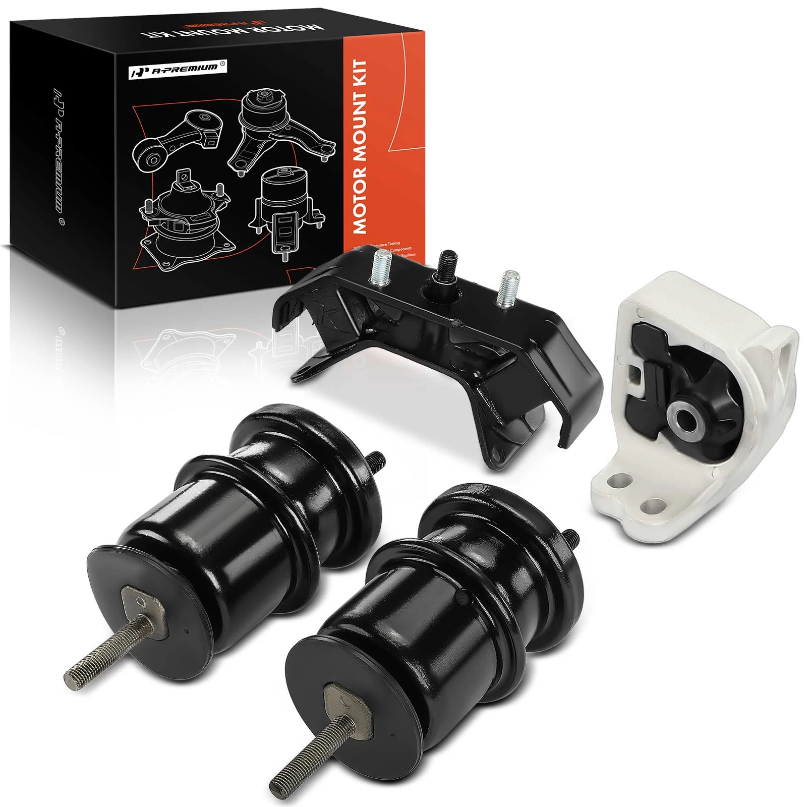 4 Pcs Engine Motor & Transmission Mount